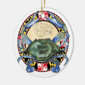 Blue Crab Weihnachtsschmuck (Links)