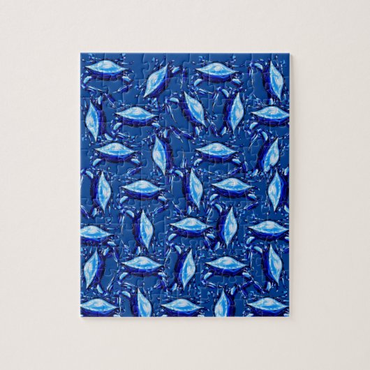 Blue Crabs Jigsaw Puzzle Daisy (Vertikal)