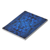 Blue Cracked Notizblock (Rotiert)