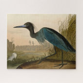 Blue Crane Heron Audubon Malerei Puzzle (Horizontal)