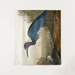 Blue Crane oder Heron, 1836, The Birds of America Wandteppich