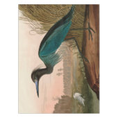 Blue Crane oder Heron Birds of America Audubon Pri Tischdecke (Vorderseite)