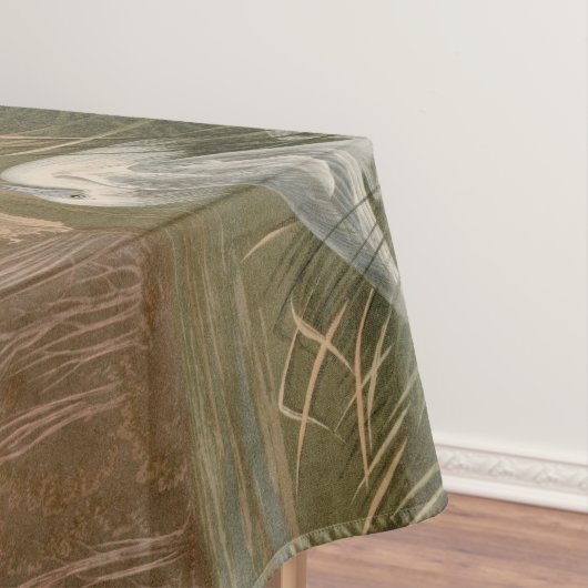 Blue Crane oder Heron Birds of America Audubon Pri Tischdecke (Beispiel)