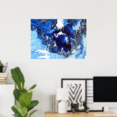 Blue Crator 36" x 12", Value Poster Paper (Matte) (Heimbüro)