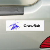 blue crayfish autoaufkleber (Auf Auto)