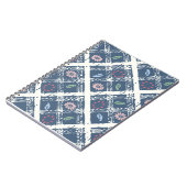 Blue & Creme Notebook Notizblock (Linke Seite)