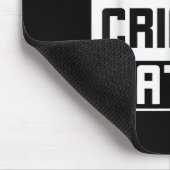 Blue Crimes Anti-Polizei-Staat Mousepad (Ecke)