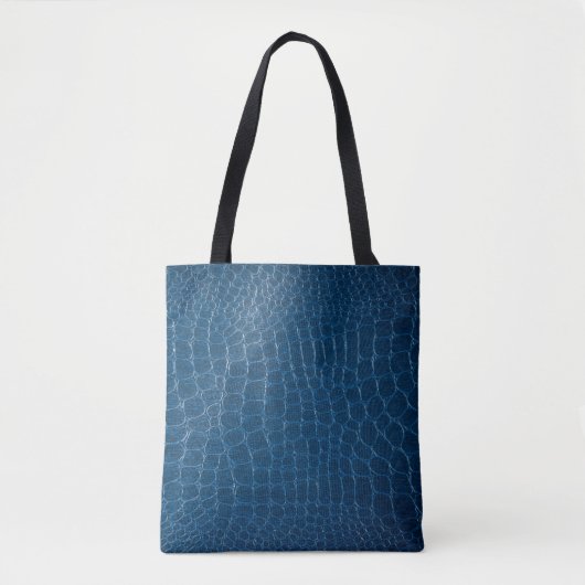 Blue Crocodile Lederprint Tasche (Vorderseite)