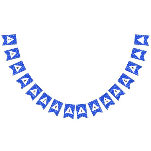 Blue Crocus Wedding Wimpelkette (Alle)