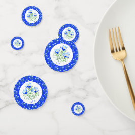 Blue Crocuses Wedding Konfetti