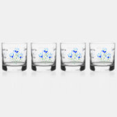 Blue Crocuses Whiskey Glasses Whiskyglas (Hinten)