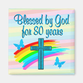 BLUE CROSS 80. GEBURTSTAG BLESSINGS MAGNET