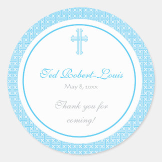 Blue Cross Address Label/Favor Sticker