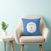 Blue Cross Baby Baptisse Christening Kissen (Stuhl )