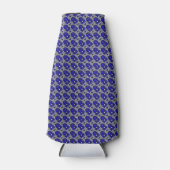 Blue Cross Motif Flaschenkühler (Vorderseite)