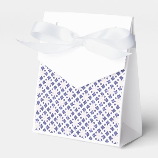 Blue Cross Pendant Pattern Geschenkschachtel (Vorderseite)