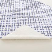 Blue  Cross Pendant Pattern  Sherpadecke (3/4)