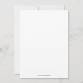 Blue Cross Religious Foto Card Dankeskarte (Rückseite)