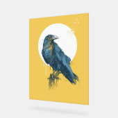 Blue Crow Acrylschild (Winkel)