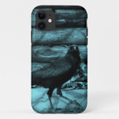 Blue Crow Shadows Case-Mate iPhone Hülle (Rückseite)