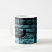 Blue Crow Shadows Kaffeetasse (Vorderseite Links)