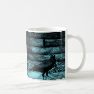Blue Crow Shadows Kaffeetasse
