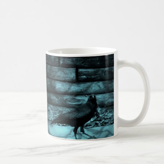 Blue Crow Shadows Kaffeetasse (Rechts)