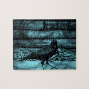 Blue Crow Shadows Puzzle