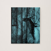 Blue Crow Shadows Puzzle (Vertikal)