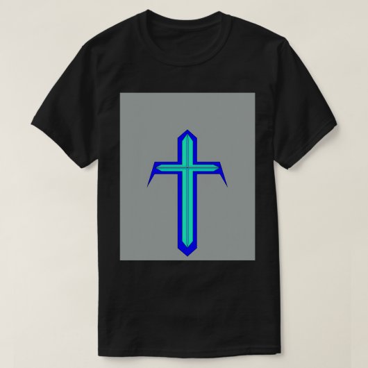 Blue Crusader Graphic T-Shirt (Design vorne)