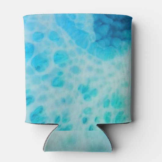 Blue Crush - Abstract Coastal Artwork Dosenkühler (Rückseite)