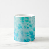 Blue Crush - Abstract Coastal Artwork  Kaffeetasse (Mittel)