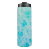 Blue Crush - Abstract Coastal Artwork  Thermosbecher (Vorderseite)