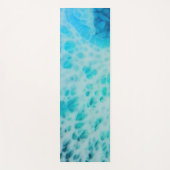 Blue Crush - Abstract Coastal Artwork Yogamatte (Vorderseite)