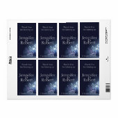 Blue Crystal 15-jähriges Weinlabel (Vorne)