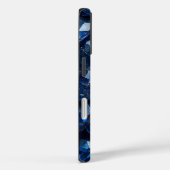 Blue Crystal Aesthetic Phone Case (Rückseite / Rechts)