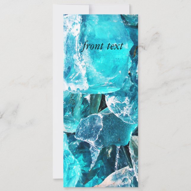 Blue Crystal Chunks (Vorderseite)