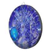 Blue Crystal Dartscheibe (Vorderseite rechts)
