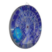 Blue Crystal Dartscheibe (Vorderseite Links)