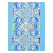 Blue Crystal Table Cloud Tischdecke (Vorderseite)