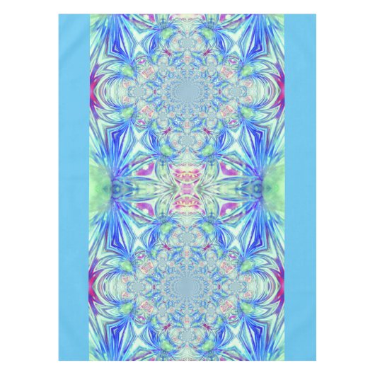 Blue Crystal Table Cloud Tischdecke (Vorderseite)