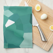 Blue Crystals Geschirrtuch (Viertel Falte)