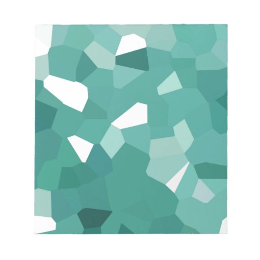 Blue Crystals Notizblock (Vorderseite)