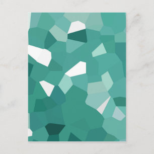 Blue Crystals Postkarte