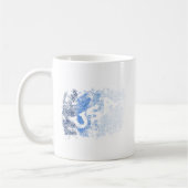 Blue Crystals USA Kaffeetasse (Links)