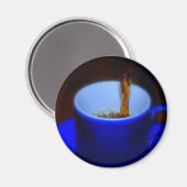 Blue Cup 2 Magnet (Vorderseite/Rückseite)