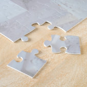 Blue Cupola Church Ocean View Oia Santorini Griech Puzzle (Seite)