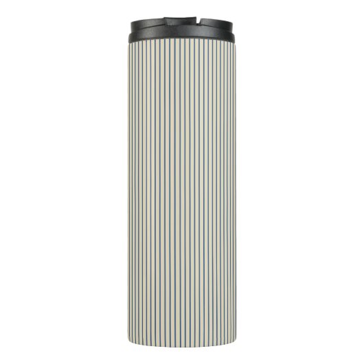 Blue Custom Baseball Thermal Coffee Tumbler Thermosbecher (Rückseite)