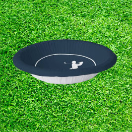 Blue Custom Golf Pappteller