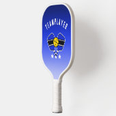 Blue Custom Pickleball Schläger (Links)